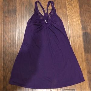 Xhilaration purple beach cover-up